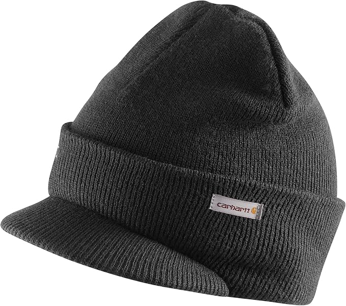 Carhartt Men S Knit Hat With Visor Carhartt Men S Knit Hat With Visor