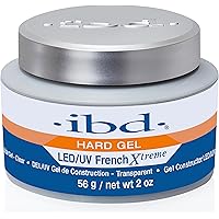 Amazon.com: ibd LED/UV French Xtreme Hard Gel - Clear Builder Gel