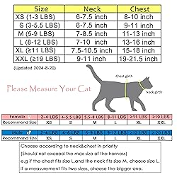 Yizhi Miaow Cat Harness and Leash for Walking