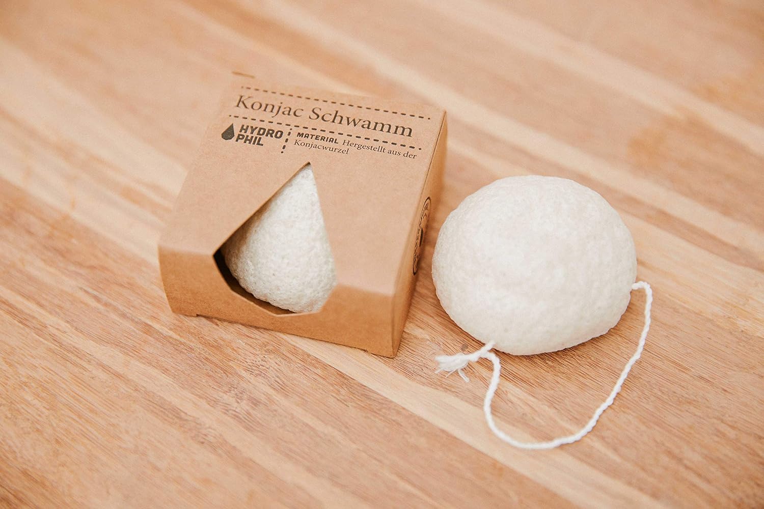 Hydrophil Konjac Sponge 30 g, White