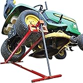 VOUNOT Ride on Lawn Mower Lift Jack, Telescopic Maintenance Jack for Lawn mowers and Garden Tractors, Weight Capacity 880 Lbs