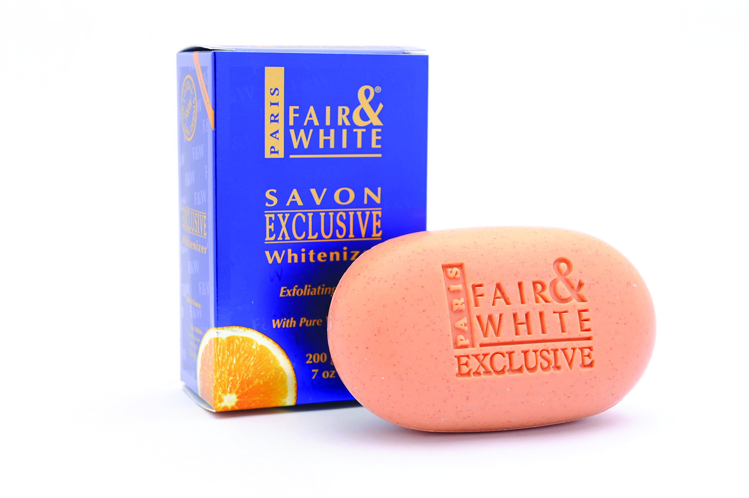 Fair & White Exclusive Exfoliating Soap with Pure Vitamin "C" 200 gr