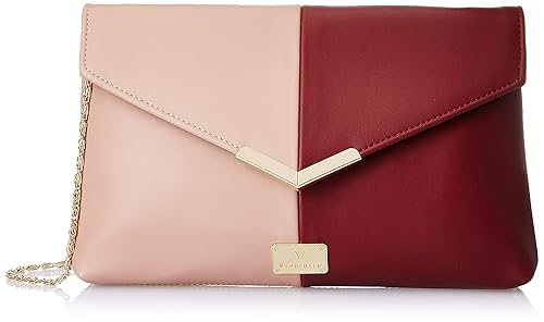 Van Heusen Woman Womens Clutch (Pink/Burgundy)