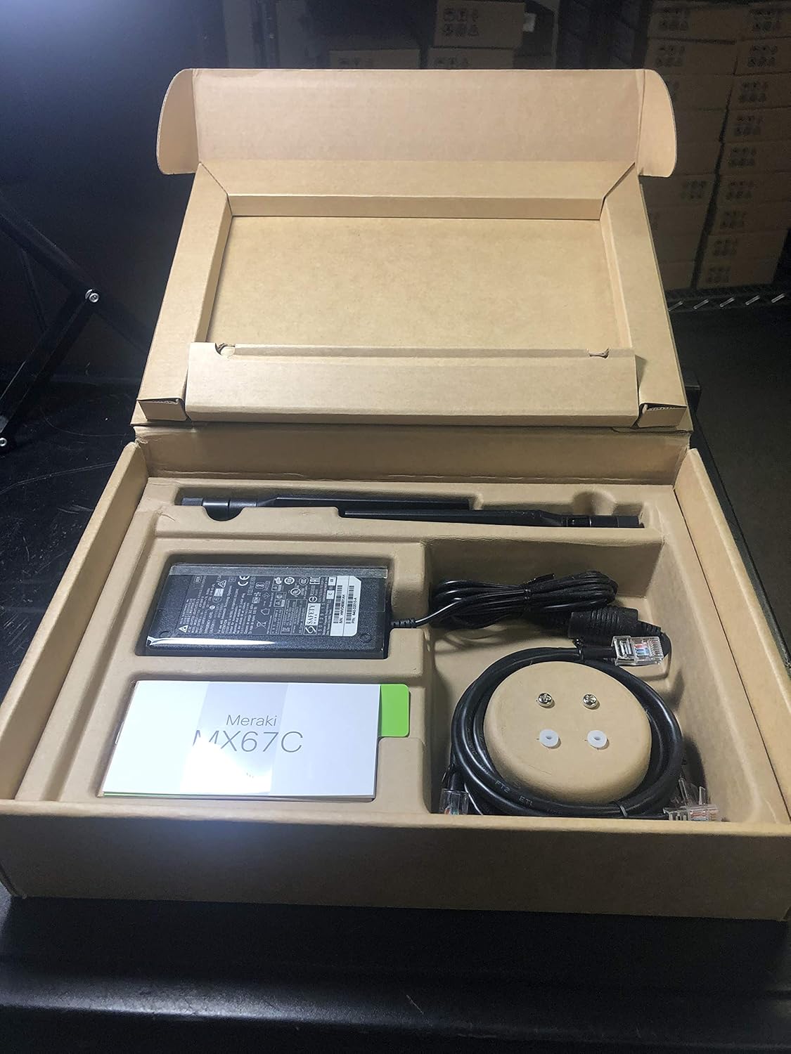 meraki security appliance on Amazon Com Cisco Meraki Mx67c Cloud Managed Security Appliance Mx67c Hw 450 Mbps Throughput Firewall And Dhcp Device Mx67c Hw Na Computers Accessories