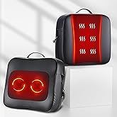 Back Massager for Pain Relief Deep Tissue with Heat - Shiatsu Kneading Back Massage for Chair, Neck Massagers Pad for Lower Back Leg Shoulder, Lumbar Support Pillow for Office Car, Gift for Men Women