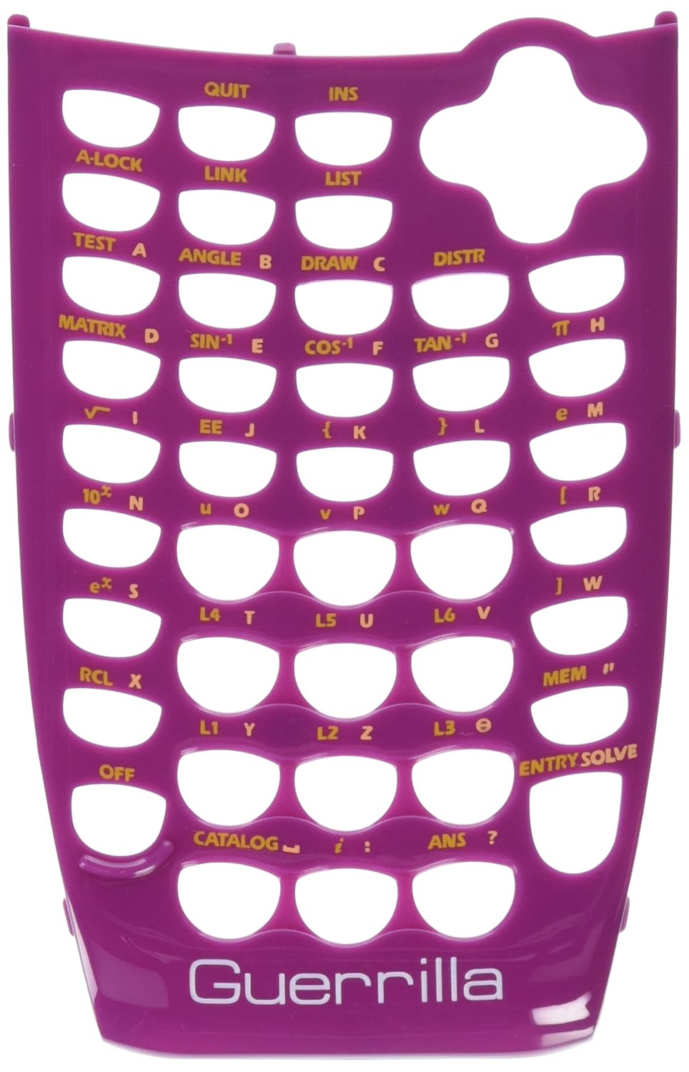 Guerrilla Purple Faceplate For Texas