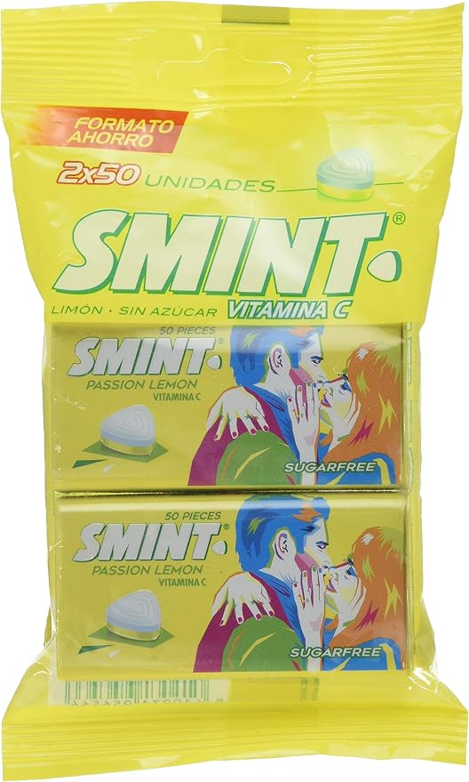 Smint Caramelo Comprimido Sin Azúcar Tin Con Sabor A Limón - 2 Unidades ...