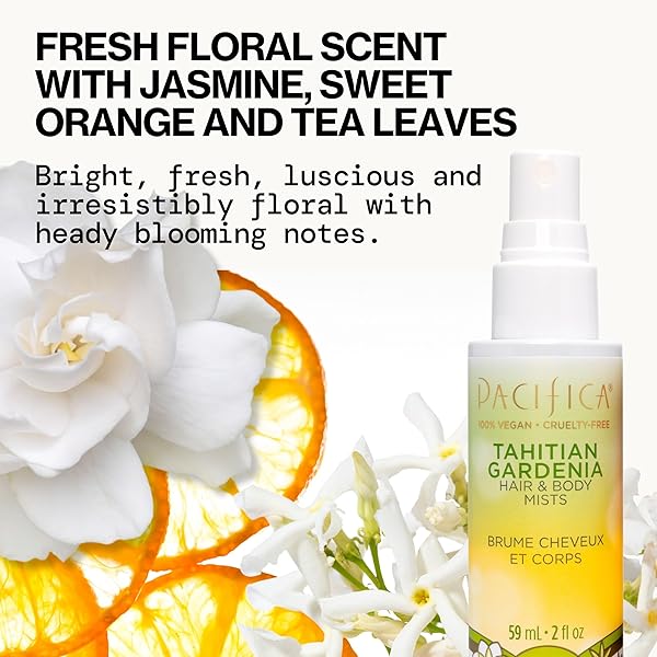 PACIFICA BEAUTY MINI FRAGRANCE SAMPLER, 3 ISLAND VANILLA SCENTS – HAIR PERFUME & BODY SPRAY GIFT SET, VEGAN & CRUELTY FREE