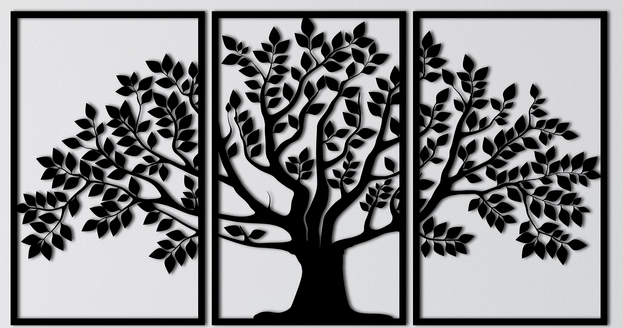 dv decovieno Wall Art, Home Decor, Tree Of Life Wall Art, Room Decor, Metal Wall Art, Bedroom Decor, Wall Decor, Wall Art For Living Room, Wall Hanging, Metal Black Tree, Gift İdea