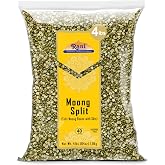 Rani Moong Split (Split Mung Beans with Skin) Lentils Indian 64oz (4lbs) 1.81kg Bulk ~ All Natural | Gluten Friendly | Non-GMO | Kosher | Vegan | Indian Origin