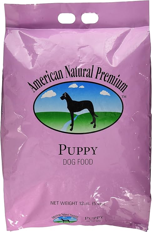 Amazon Com American Natural Premium 21415 Anp Small Medium Puppy 12 Lb Pet Supplies