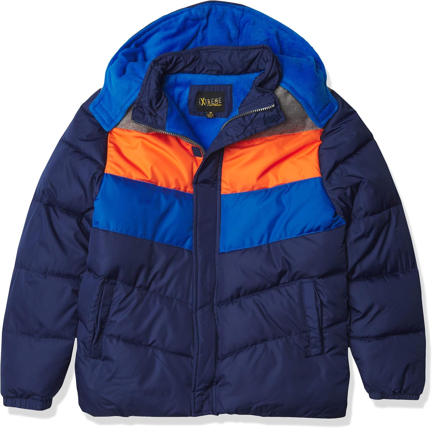 iXtreme boys Colorblock Puffer: Clothing