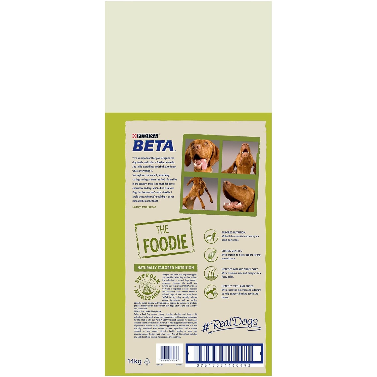 purina beta puppy food 14kg