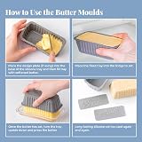 Kilner Silicone Butter Mould Set with 2 Interchangeable Pattern Plates view 5