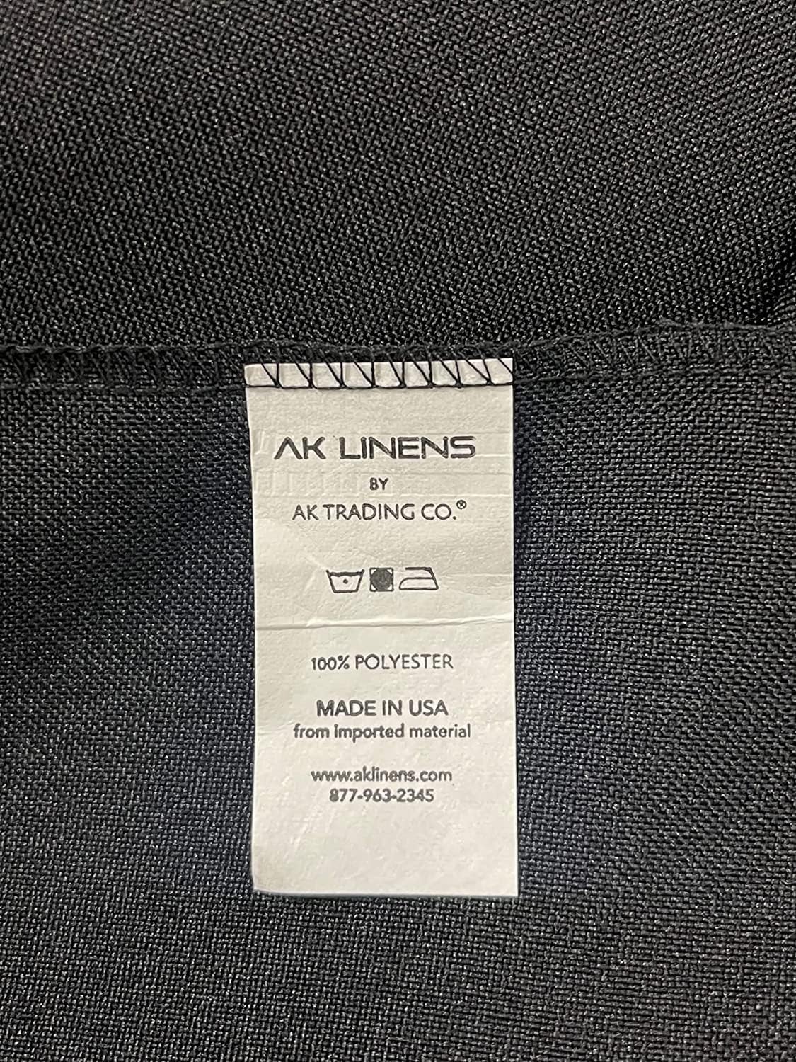 AK TRADING CO. 10 feet x 8 feet IFR Polyester Backdrop Drapes Curtains Panels with Rod Pockets - Wedding Ceremony Party Home Window Decorations - White