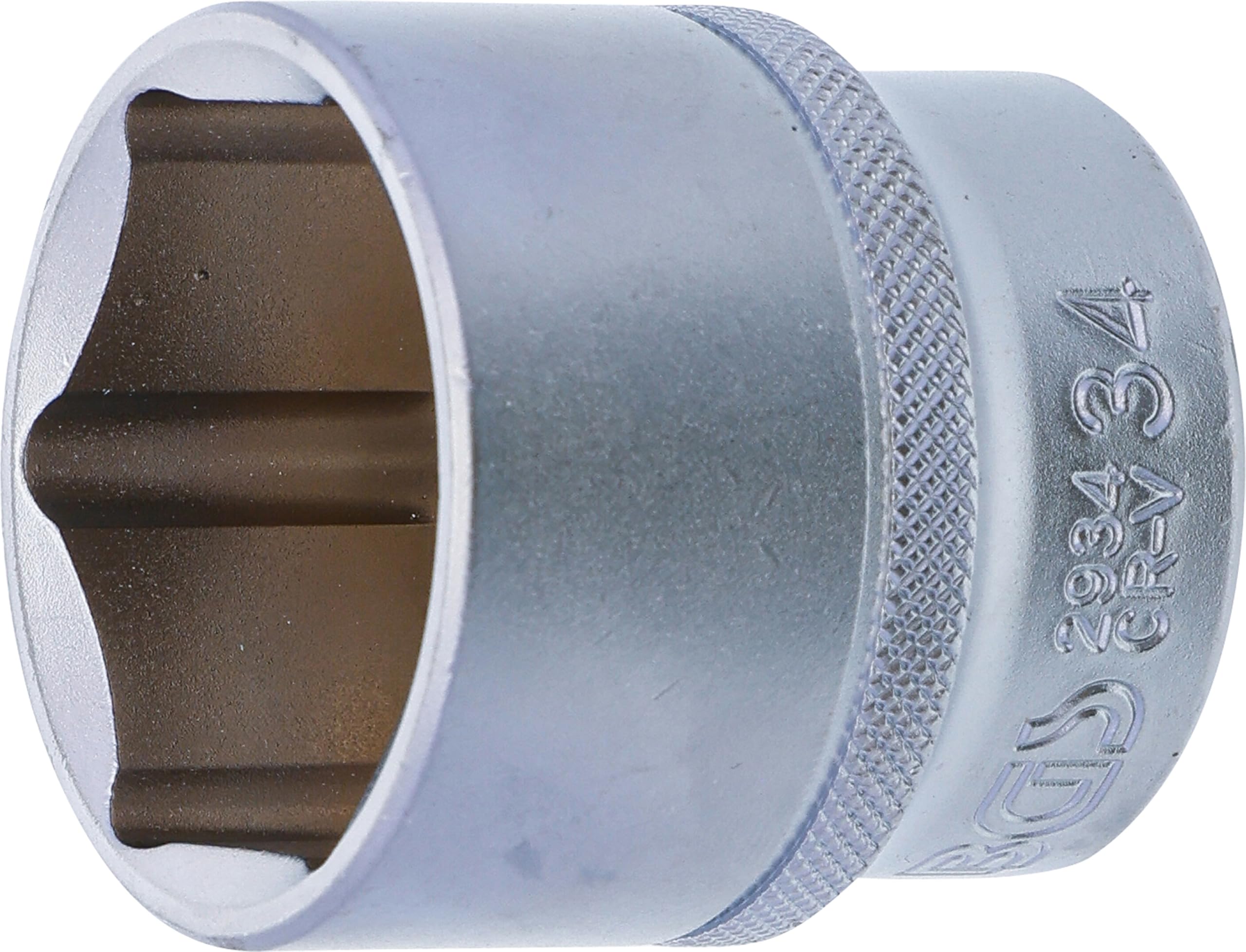 BGS 2934 | Socket, Hexagon | 12.5 mm (1/2") Drive | 34 mm