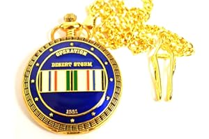 SplendidGifts Desert Storm Pocket Watch P-312
