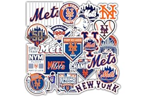 VISIONAIRE 21 PCS American Baseball Stickers for Water Bottle, Laptop, Bicycle, Computer, Motorcycle, Travel Case, Car Decal Decoration Sticker 2-2.5 inches