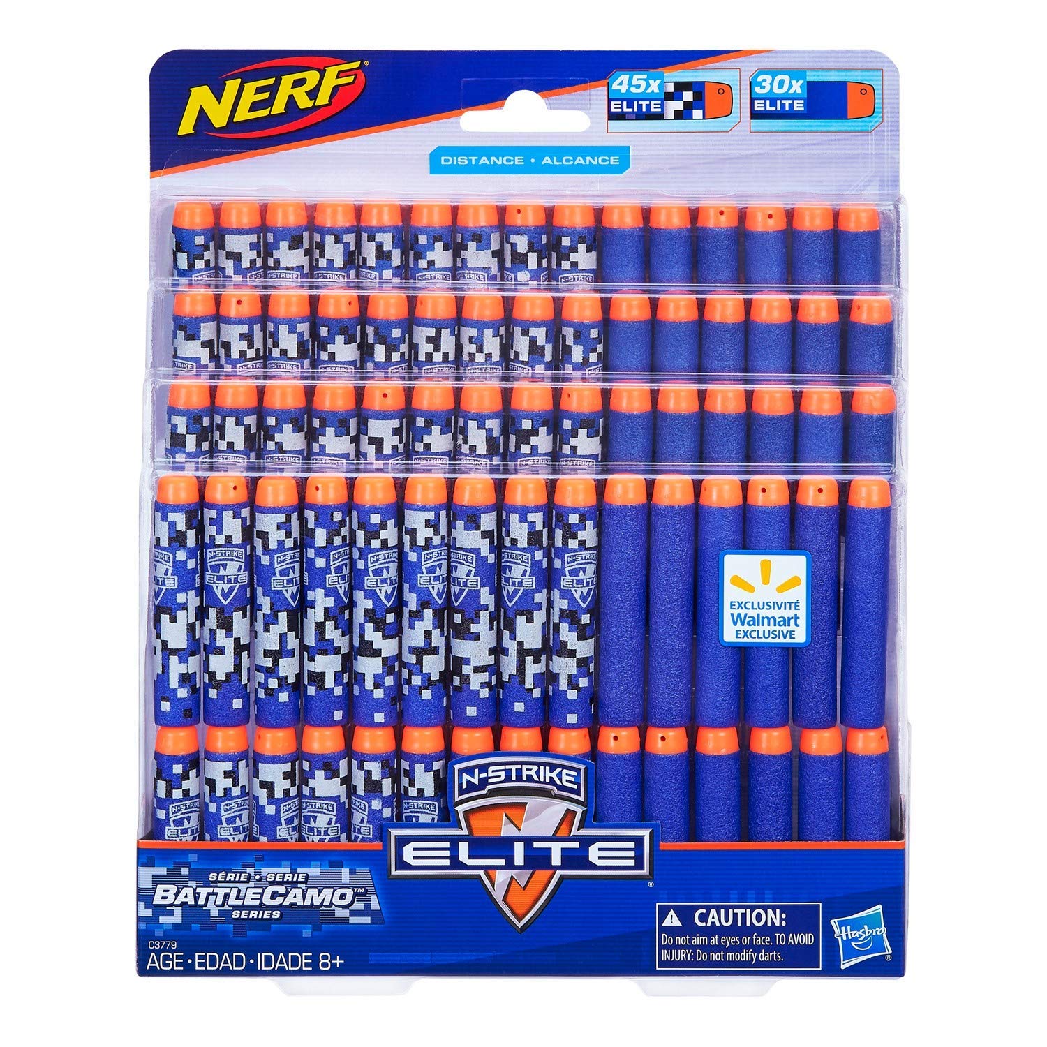 Nerf N-Strike Elite 75 Darts Refill Pack - With Exclusive BattleCamo Darts