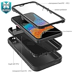 for Galaxy Xcover 6 Pro Case with Built in Screen
