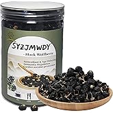Black Goji Berries Organic, 7oz (200g) - Premium Dried Superfood | No Additives, Vegan | Tea, 黑枸杞 (Hei Gou Qi)