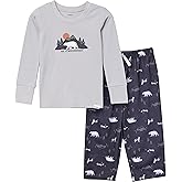 Gerber baby-boys 2-piece Pajama Set (Long-sleeve Cotton Top & Loose-fitting Pants)