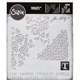 Sizzix Thinlits Die Set 3PK - Mixed Media, 9,53cm x 9,53 cm - 7,3 cm x 8,89 cm