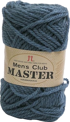 Amazon ハマナカ メンズクラブマスター 毛糸 極太 Col 66 水色 系 50g 約75m 5玉セット 23 毛糸 通販