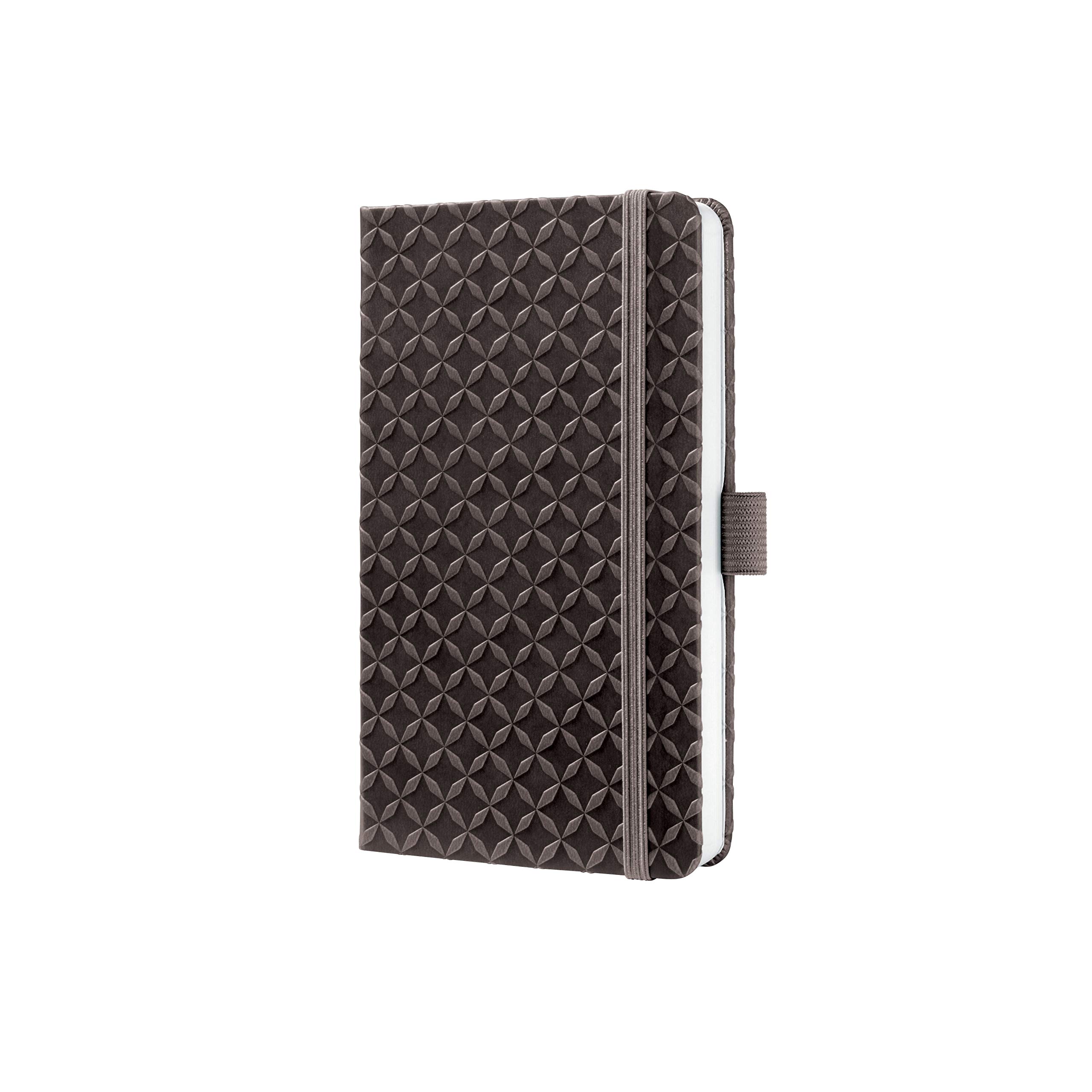 SIGEL JN128 Jolie notebook - lined - 9,5 x 15 cm - hardcover - 174 pages - brown — image 1