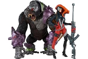 McFarlane Toys - Spawn She-Spawn & Cygor Action Figure 2pk, Gold Label, Amazon Exclusive