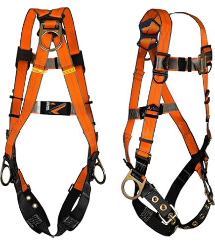 Amazon.com: MSA 10197195 V-Form Harness, Extra Small, Back D-Ring