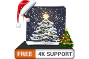 arbre de Noël de beauté gratuit HD - décorez votre chambre avec de beaux paysages sur votre téléviseur HDR 4K, votre télévise