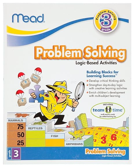 Mead 3rd Grade Problem Solving Workbook 10 X 8 Inches 96 Pages 48032 - 
