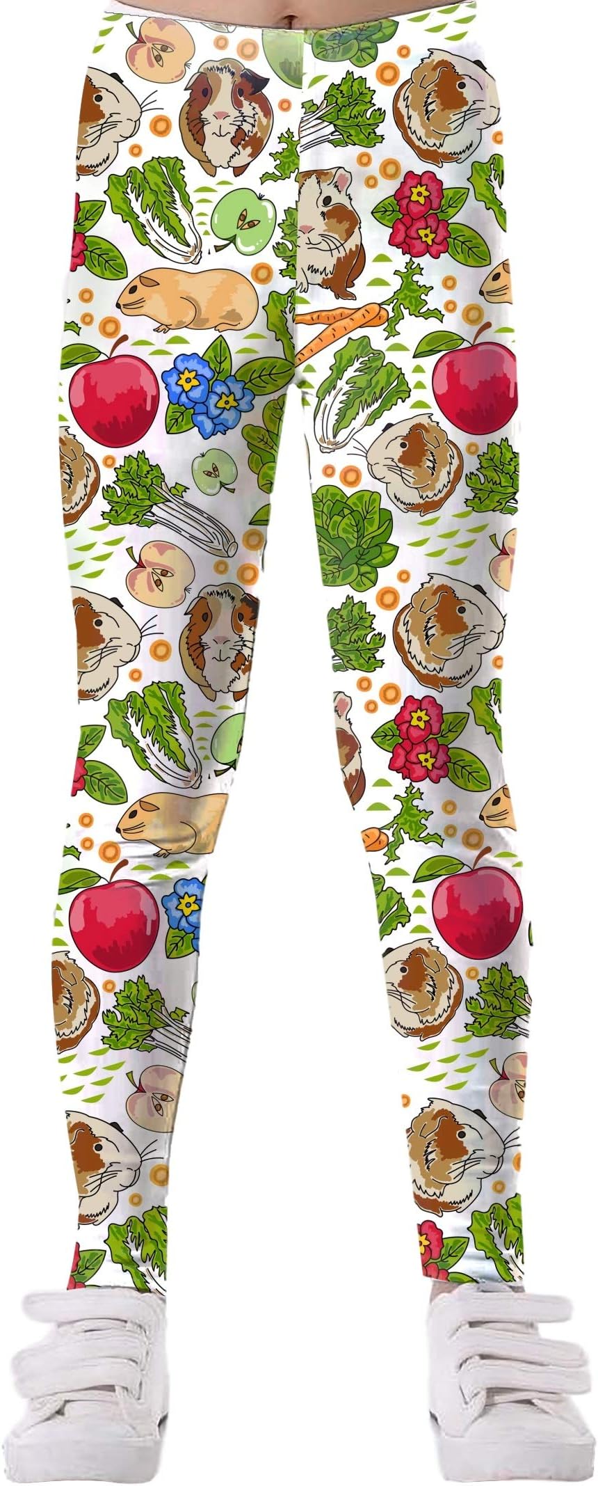 Piggies Choice Guinea Pig Print Kids Super Soft Leggings for Girls Great Gift