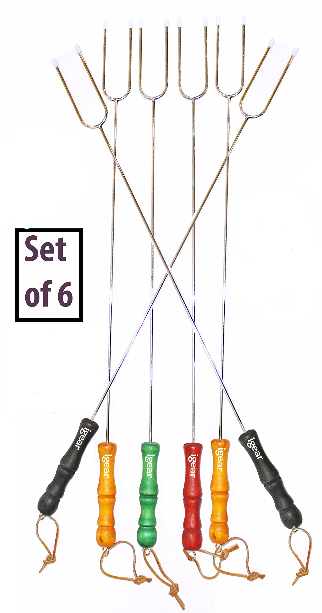 Buy Best 1 Premium Marshmallow Roasting Forks comes with 6 piece Multi