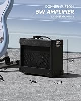 Donner DST-80 Electric Guitar 39 Beginner Kit with Amp Gig Bag Tuner view 6