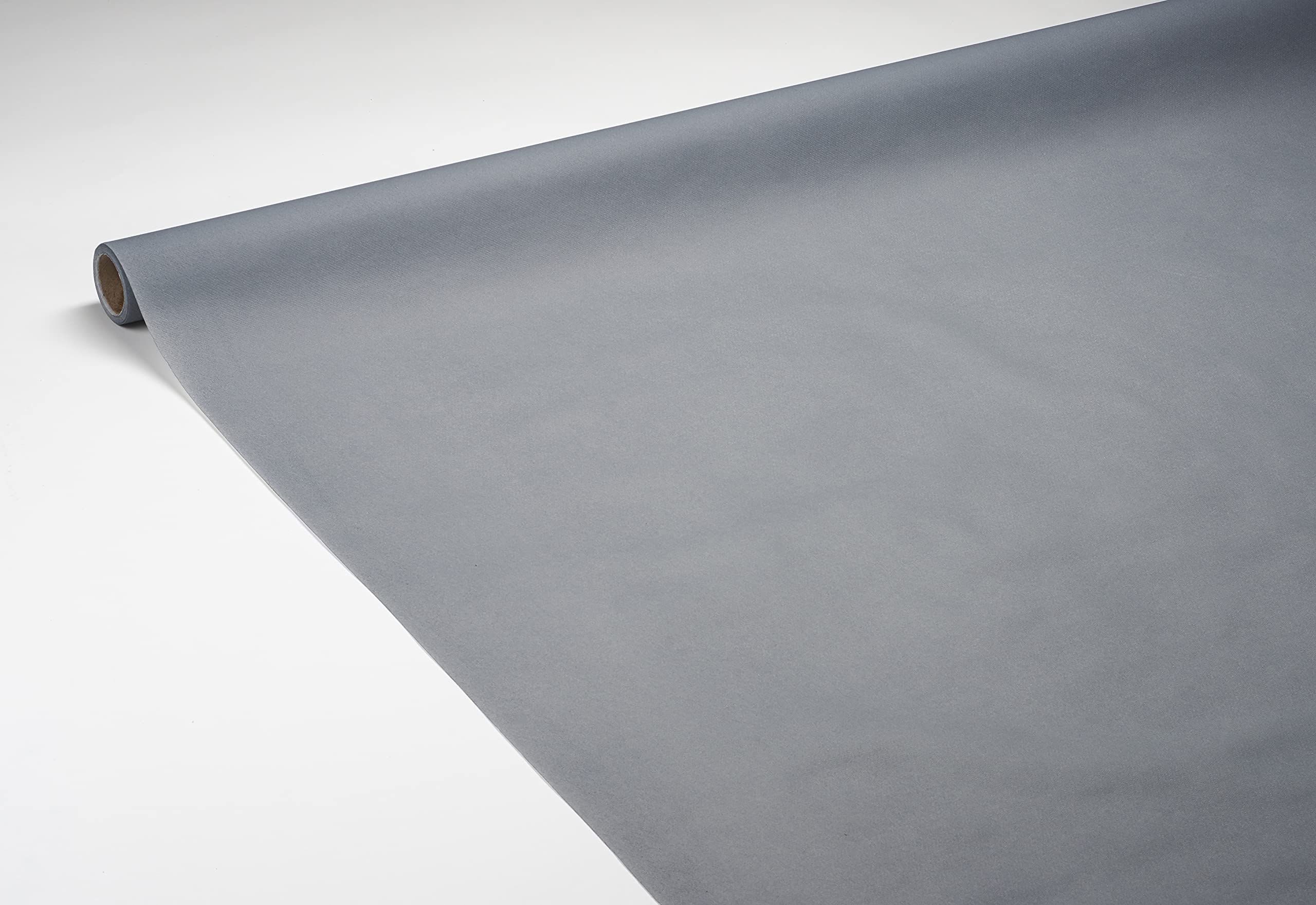 Le Nappage Airlaid Tablecloth 1.20 x 10 m Grey FSC Cellulose Wadding 1.2 m x 10 m