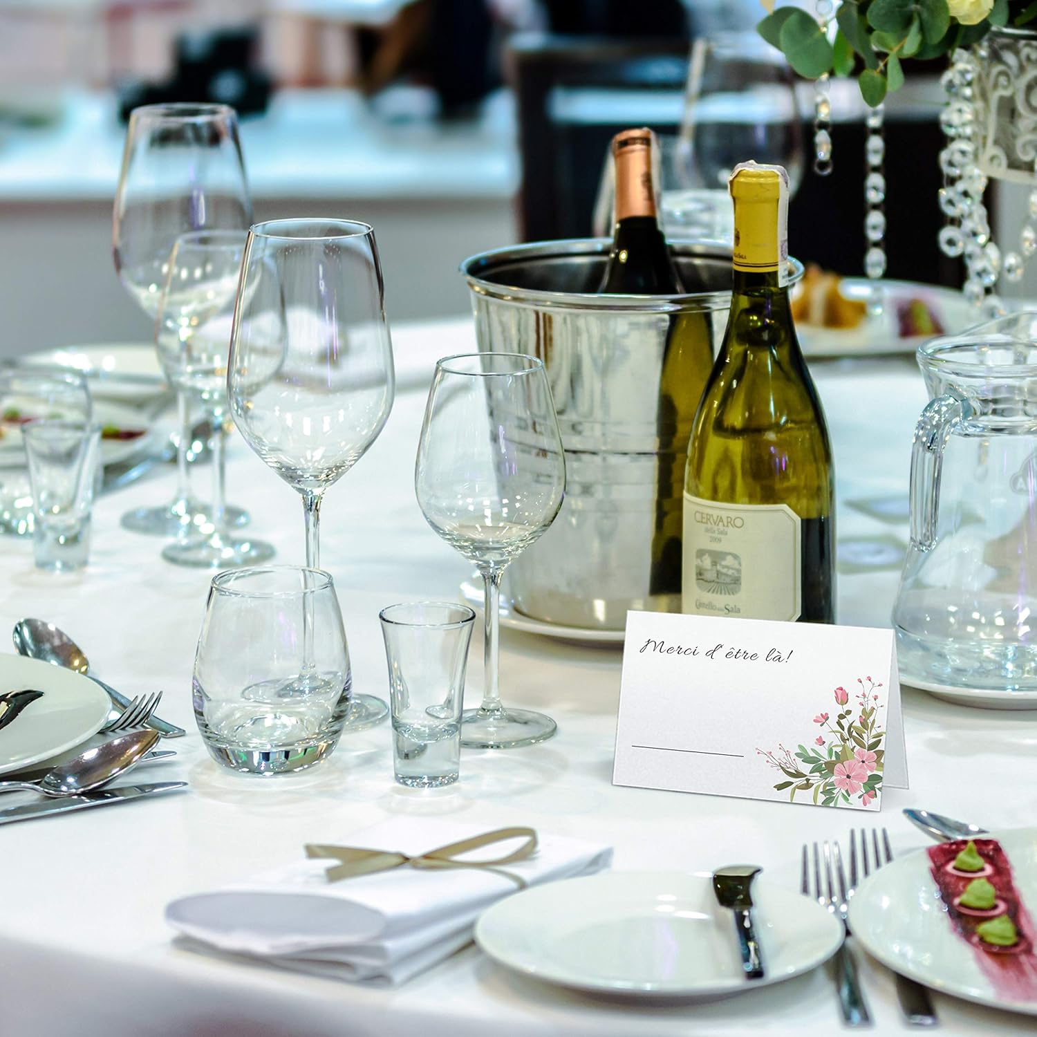 Noel Anniversaire Porte Nom De Table En Papier Modele Bouquet 50 Cartes Porte Prenom Bapteme Partycards Marque Place Pour Mariage Loisirs Creatifs Fournitures De Loisirs Creatifs Rodschinson Com