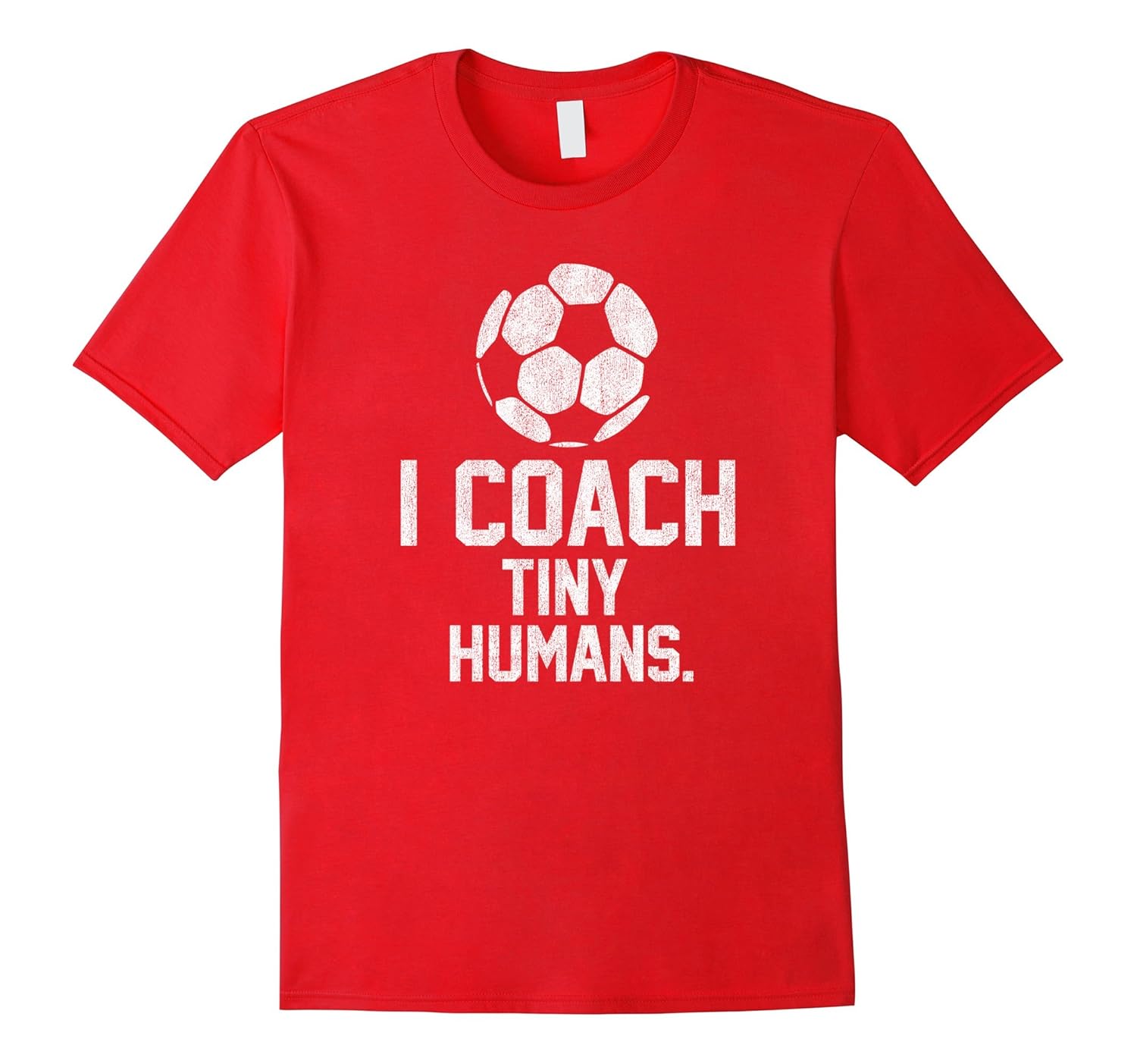 Soccer Coach Tiny Humans Sports Gift T-Shirt-Rose