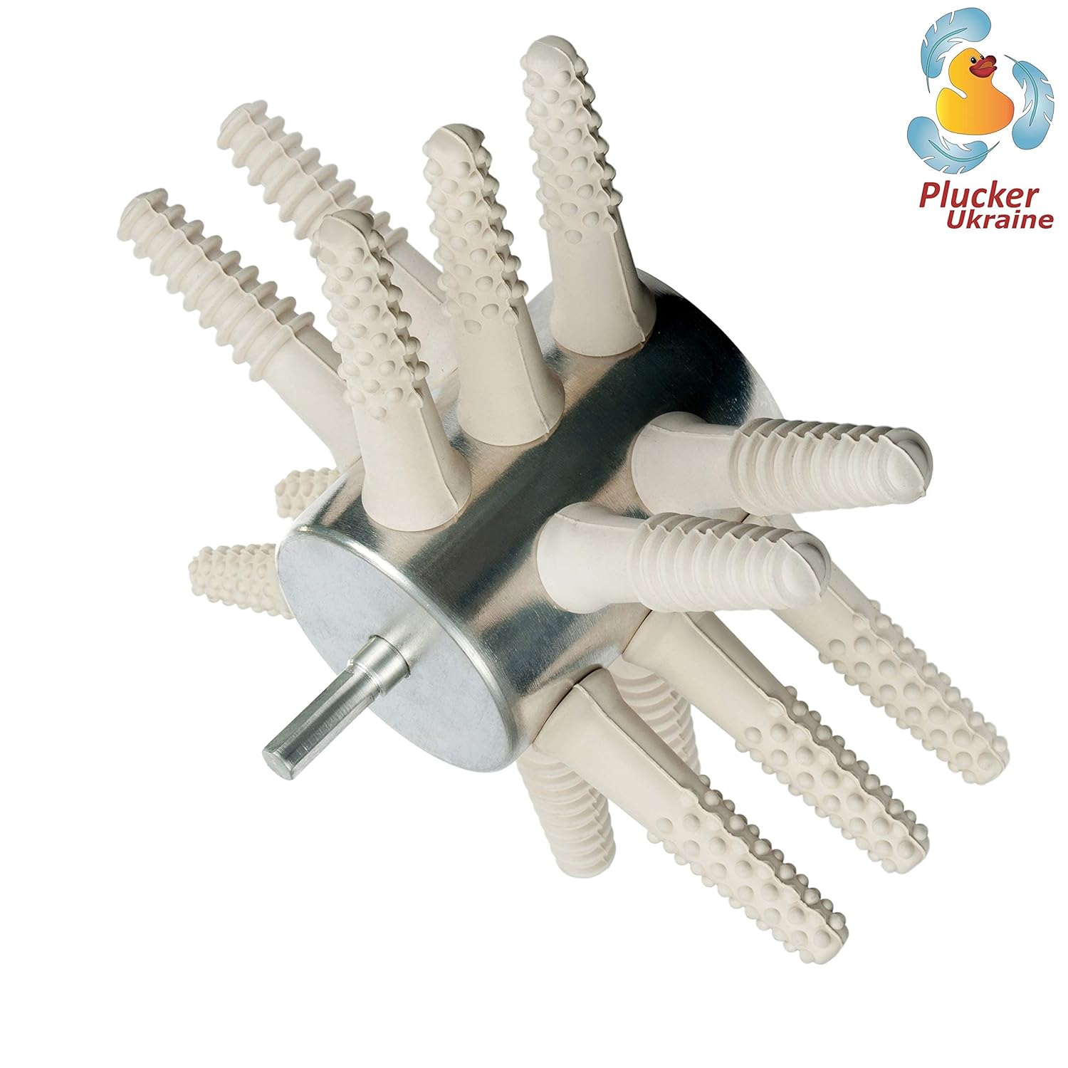 Chicken Plucker Drill Attachments Poultry Feather Remover 15 Fingers