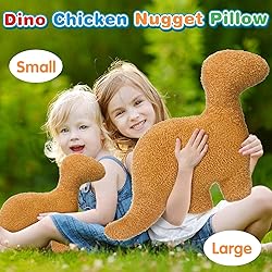 Aiideals Large Dino Nugget Pillow, Dinosaur Chicken