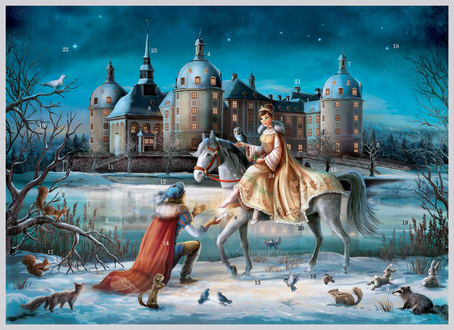 Richard Sellmer Verlag Advent Calendar Moritzburg