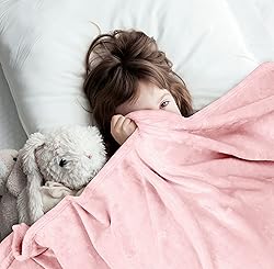Utopia Bedding Fleece Blanket Full Size Pink 300GSM