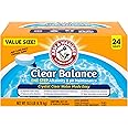 ARM & HAMMER Clear Balance Swimming Pool Alkalinity pH Maintenance Tablets, White, 1 Pack, 24 Count