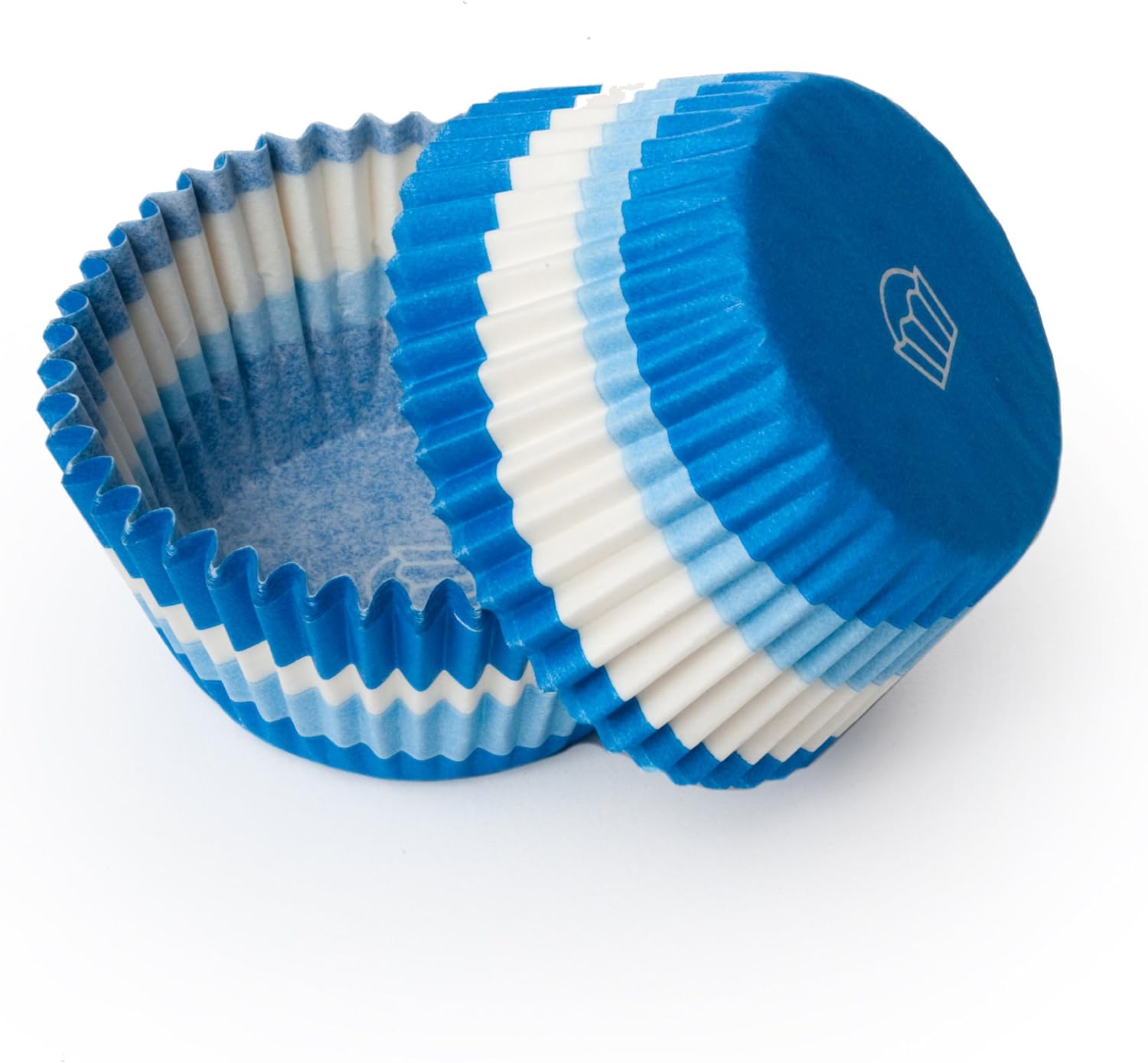 mini cupcake liners blue