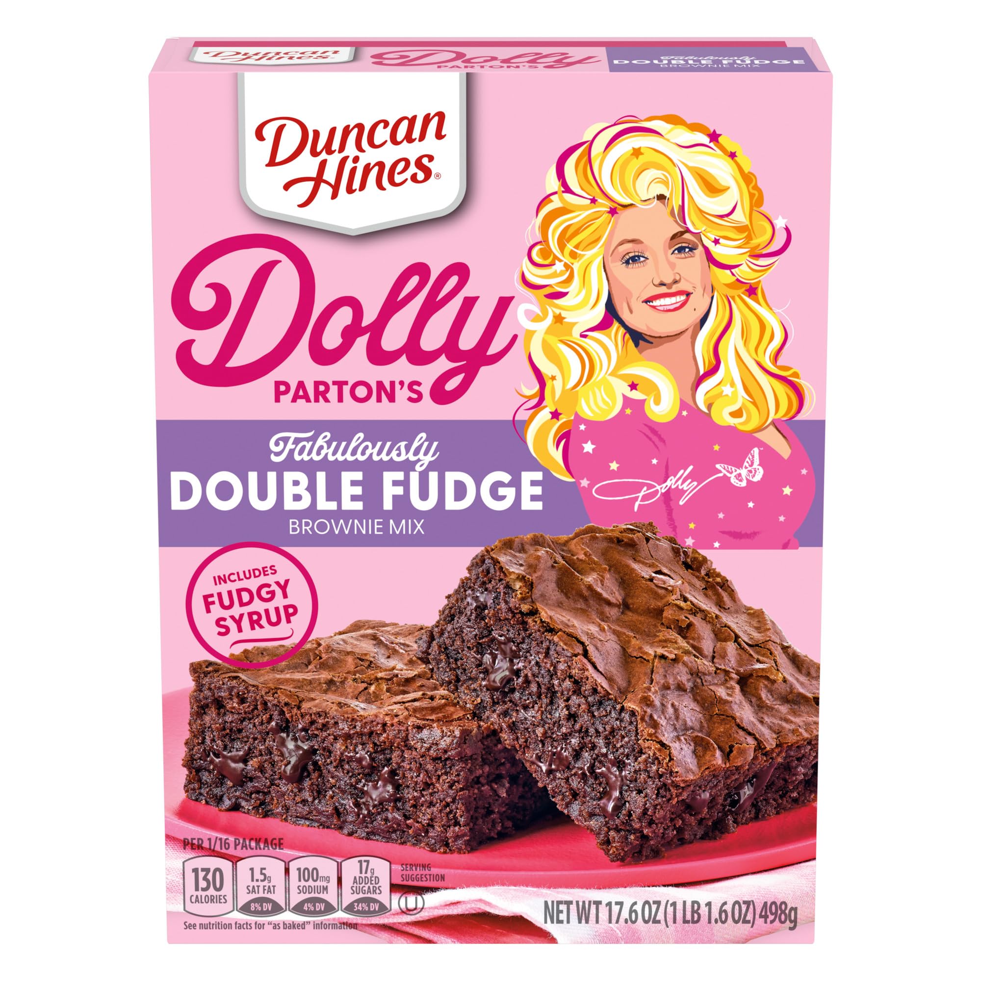 Duncan Hines Dolly Parton's Fabulously Double Fudge