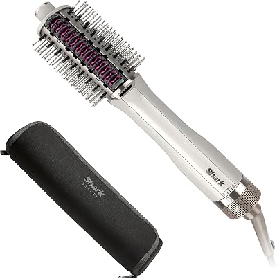 Shark SmoothStyle Heated Brush Comb Wet Dry Hot Air 3 Temp All Hair HT212UK