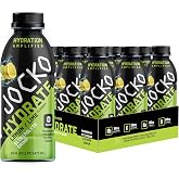Jocko Fuel Hydrate Electrolytes Drink, Lemon Lime, 16 oz | 12 Pack | Magnesium, Potassium, Sodium, Chloride Blend | Clean Hydration Supports Performance &amp; Recovery | Zero Sugar | Ready to Drink