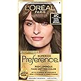 L'Oreal Paris Superior Preference Fade-Defying + Shine Permanent Hair Color, 6C Cool Light Brown, Pack of 1, Hair Dye