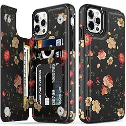 LETO for iPhone 15 Pro Case Flip Folio Leather